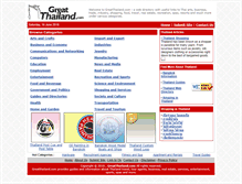 Tablet Screenshot of greatthailand.com